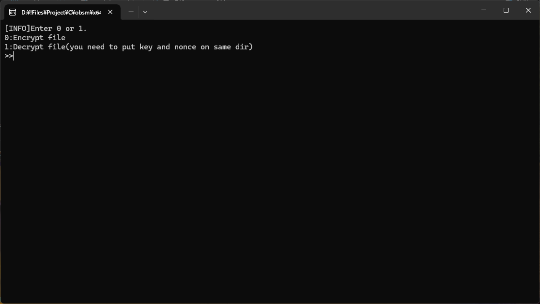 File encryptor